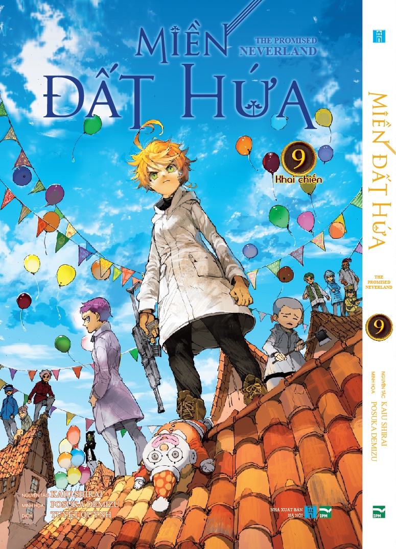 Sách Miền Đất Hứa - The Promised Neverland - Tập 9 - Phiên Bản Bìa Trắng (White Ver) | BigBuy360 - bigbuy360.vn