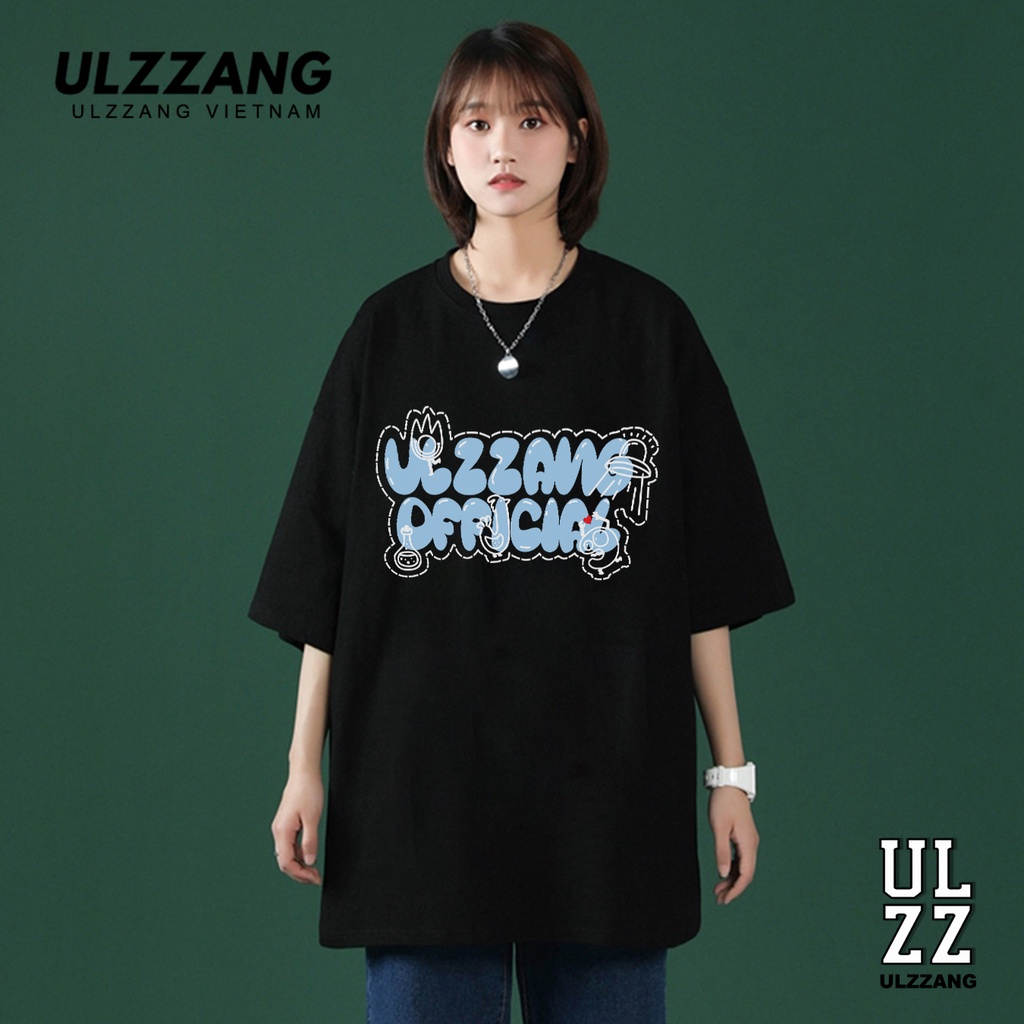 Áo thun tay lỡ ulzzang form dáng rộng in hình alien cotton premium