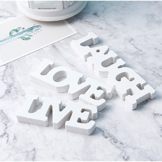 [ freeship trên 50k ] Chữ LOVE gỗ nhỏ mini trang trí bàn Gallery  [ Mini ]