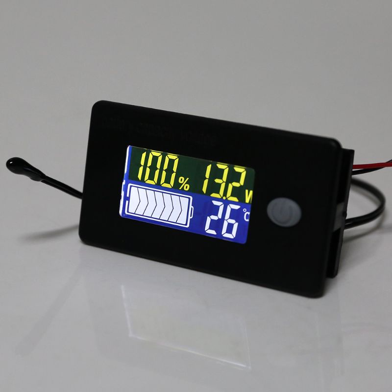 Đồng Hồ Đo Nhiệt Độ Điện Áp Màn Hình LCD Chuyên Dụng