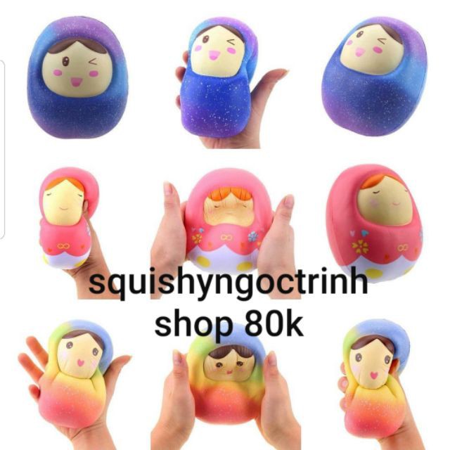 Squishy cô gái nga chính hãng vlampo kèm bao bì chính hãng  Rgoood