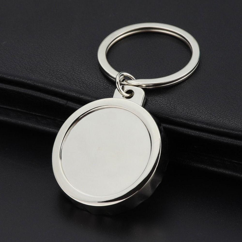 1 Dụng Cụ Mở Nắp Chai Bia Có Móc Khóa Bằng Thép Không Gỉ Mới Lạ