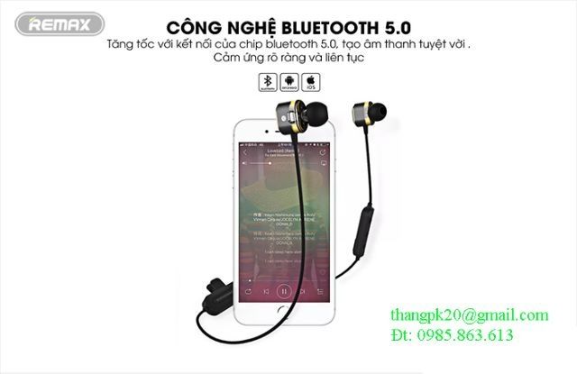 Tai nghe Bluetooth REMAX RB S26