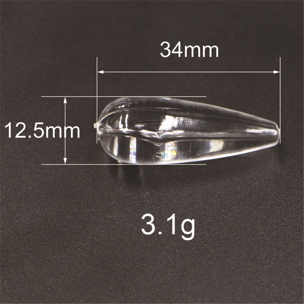 10 phao câu cá 3.1g/4.8g/7.5g tùy chọn