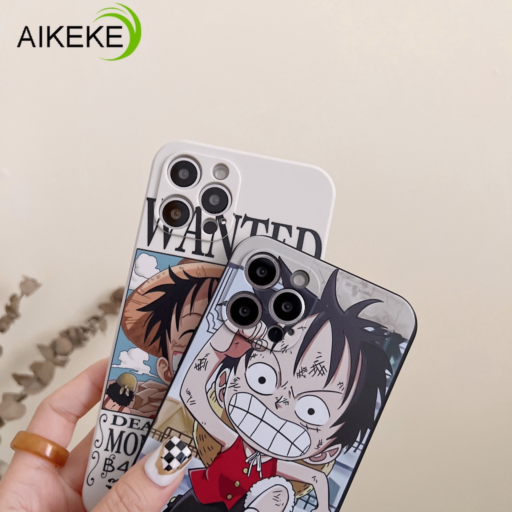 Ốp Điện Thoại Silicon Mềm Hình One Piece Luffy Cho Samsung Galaxy S22 S21 S20 Ultra Plus FE Note 20 Ultra 10 S10 Plus