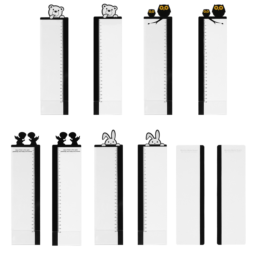 Bảng ghi nhớ acrylic trong suốt gắn máy tính tiện lợi