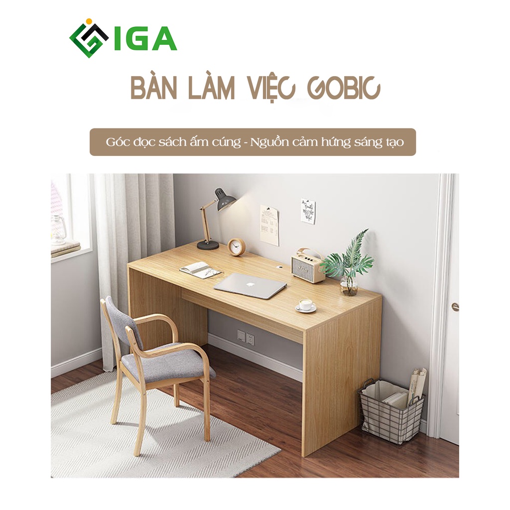 Bàn làm việc, bàn học, bàn máy tính thiết kế hiện đại chính hãng IGA - GP153