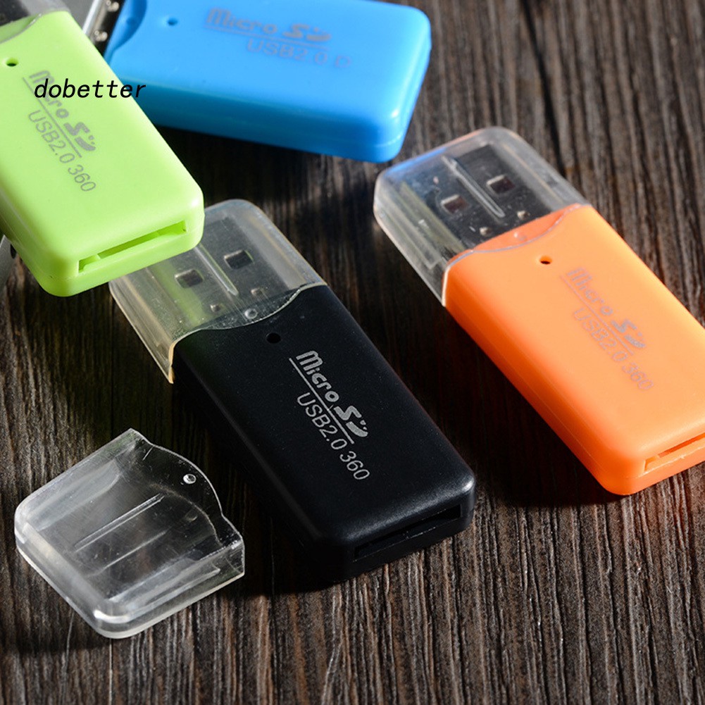 Đầu đọc thẻ nhớ cổng cắm USB 2.0 tốc độ cao chuyên dụng cho Micro SD TF T-Flash