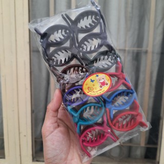 Kẹp tóc 2 răng nhám màu (như hình)
