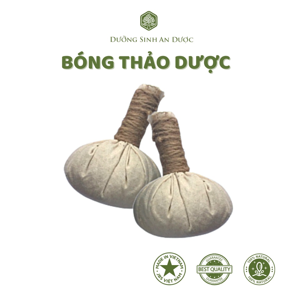 Bóng Chườm Thảo Dược Nóng Lạnh Mát xa Body Mặt DƯỠNG SINH AN DƯỢC Giúp Thư Giãn Giảm Đau Nhức Stress Ngủ ngon giấc