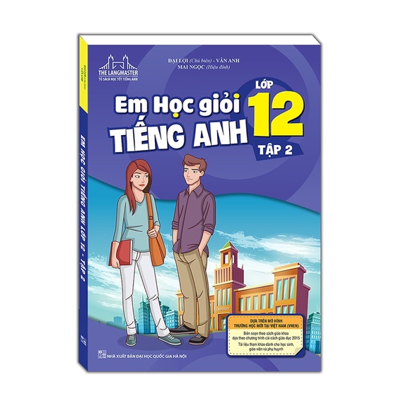 Sách - Combo Em học giỏi tiếng anh lớp 12 (T1 + T2)