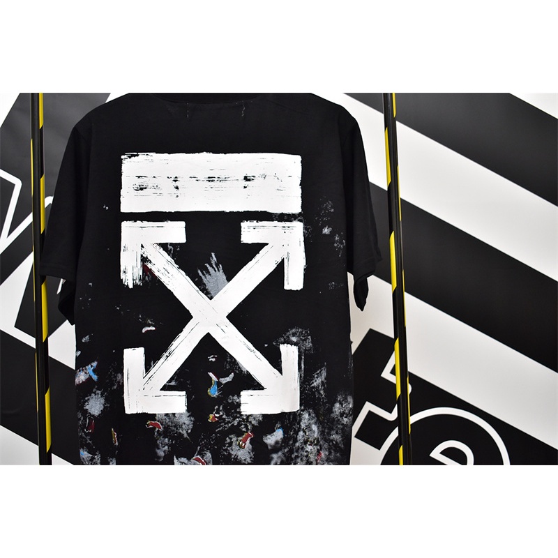 Áo Thun Tay Ngắn Cổ Tròn In Hình Pháo Hoa Và Mũi Tên Thời Trang Mùa Hè Cá Tính