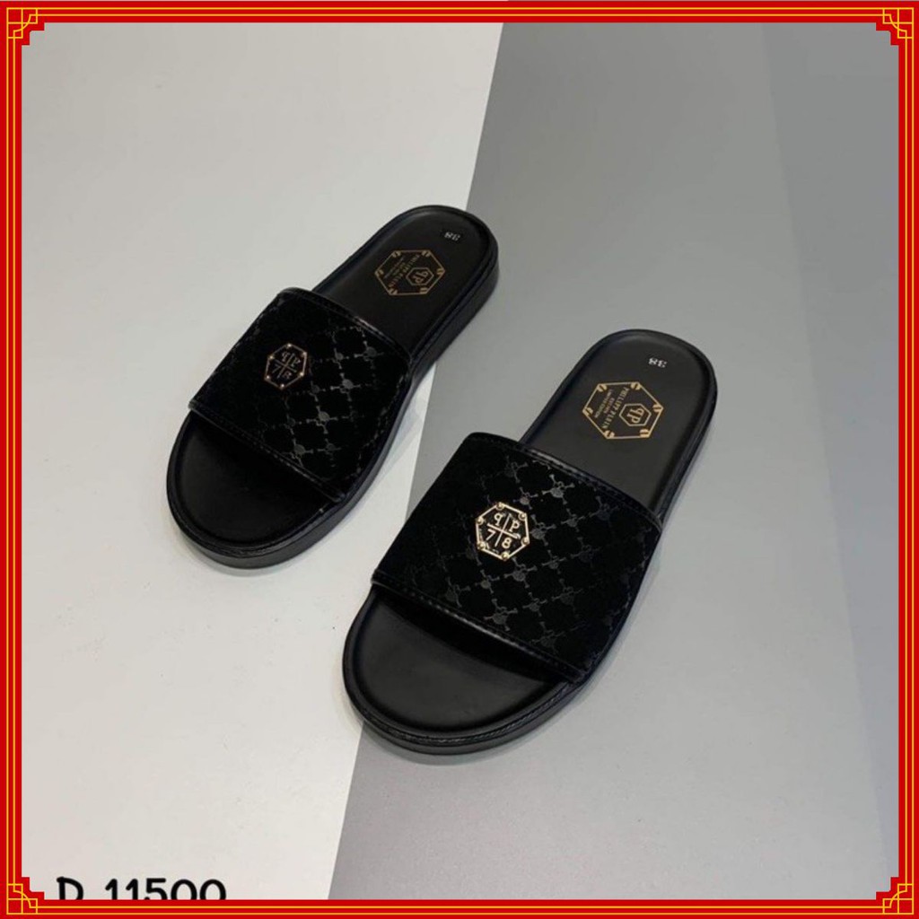 💥Dép lê nam quai ngang LP, đế cao su mềm đi êm chân (fullbox)