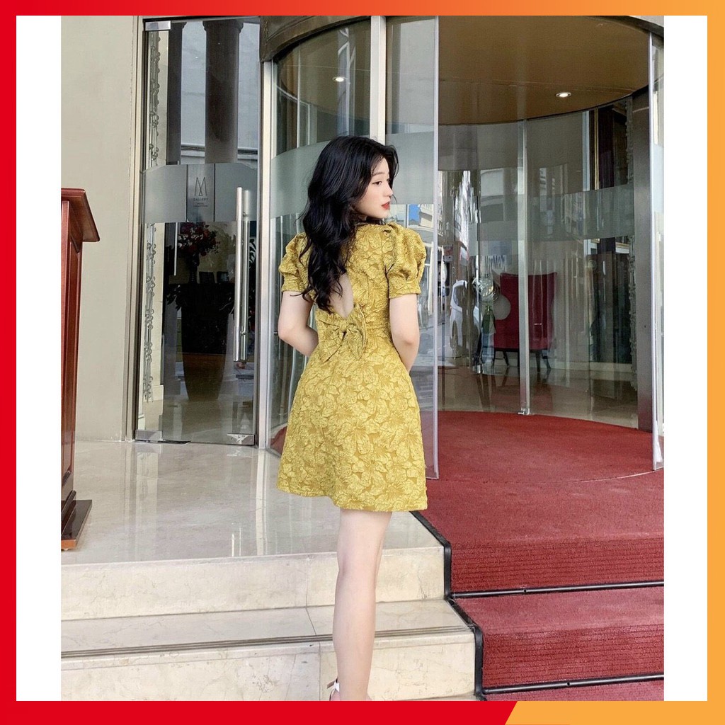 Váy đầm đi tiệc đẹp sang trọng kín đáo Sisiro Dress