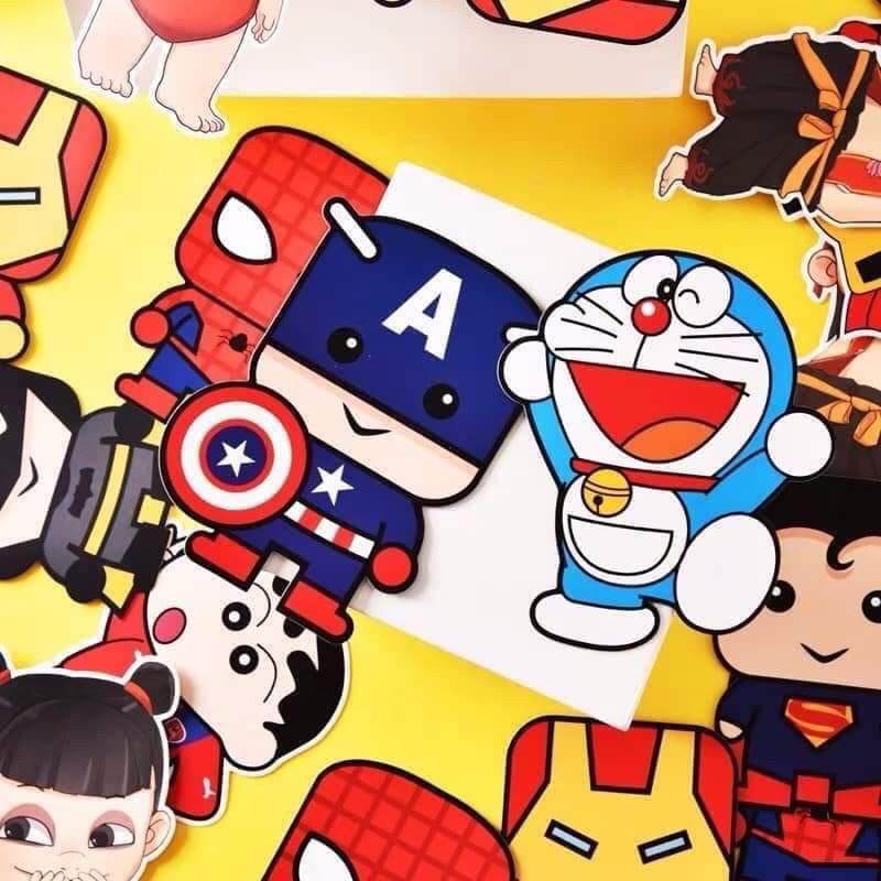 Sỉ 100, 200, 500 Bao Lì Xì Nhân Vật Hoạt Hình Cute