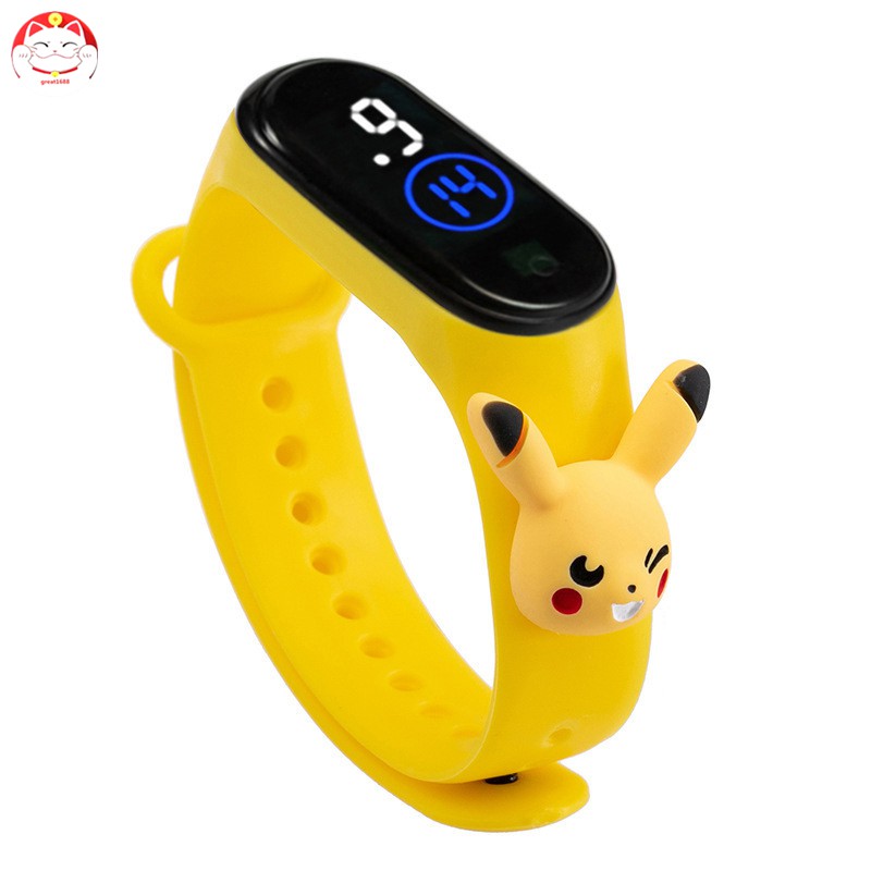 DISNEY HELLO KITTY Đồng Hồ Đeo Tay Điện Tử Dây Silicone Chống Nước In Hình 3d Dễ Thương Cho Bé | BigBuy360 - bigbuy360.vn