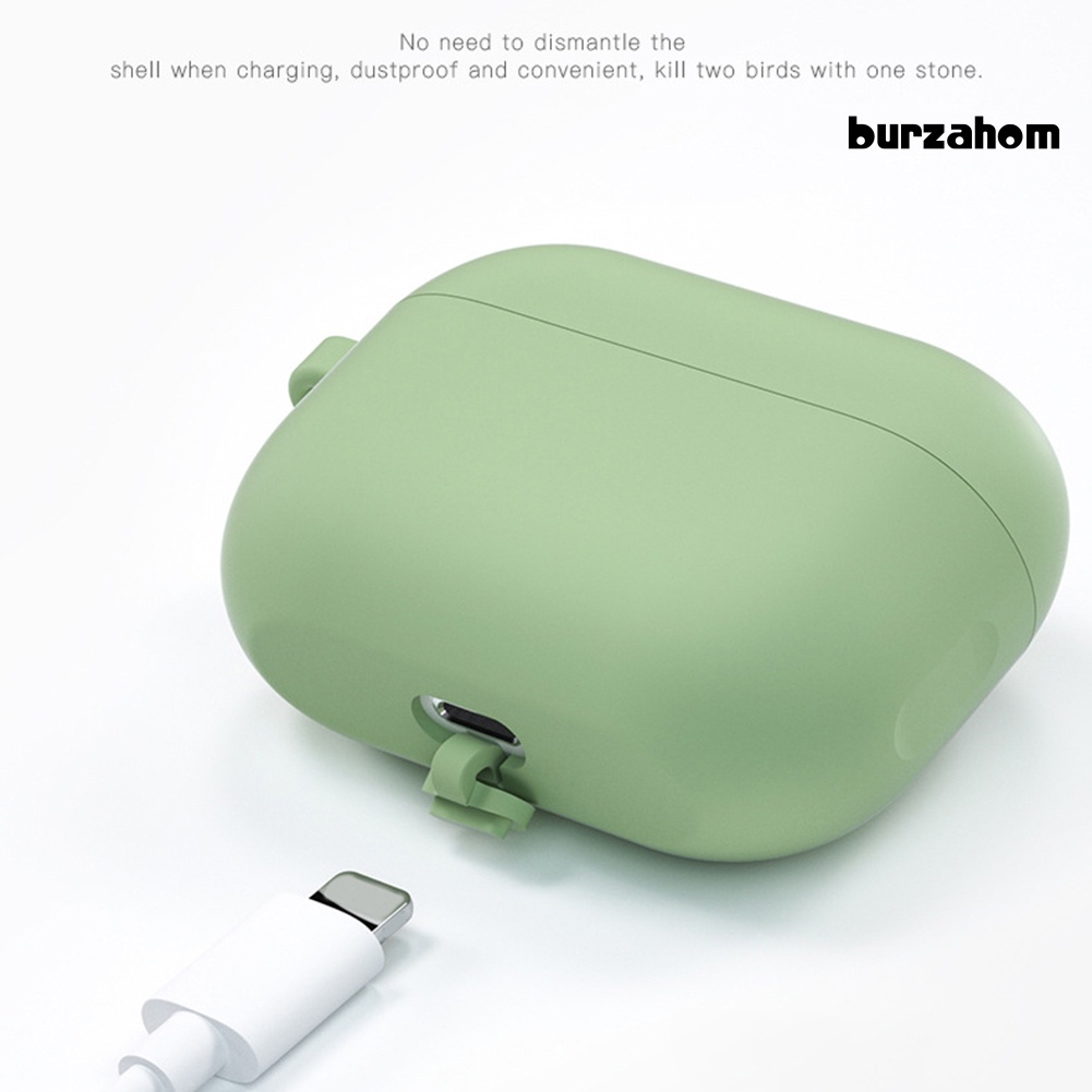 Vỏ Bảo Vệ Hộp Sạc Tai Nghe AirPods Pro Bằng Silicon Di Động Tiện Dụng