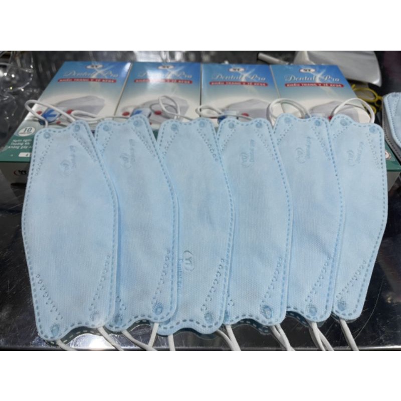 khẩu trang kf 94 4 lớp túi 10 chiếc dày dặn