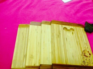 Thớt tre Mickey xuất khẩu