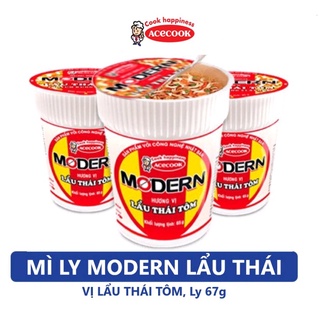 1 ly Mì Modern lẩu Thái tôm ly 65gr