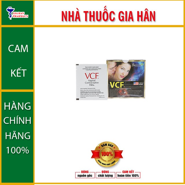 Màng Phim Tránh Thai VCF - Nhập Khẩu Từ Mỹ (USA)