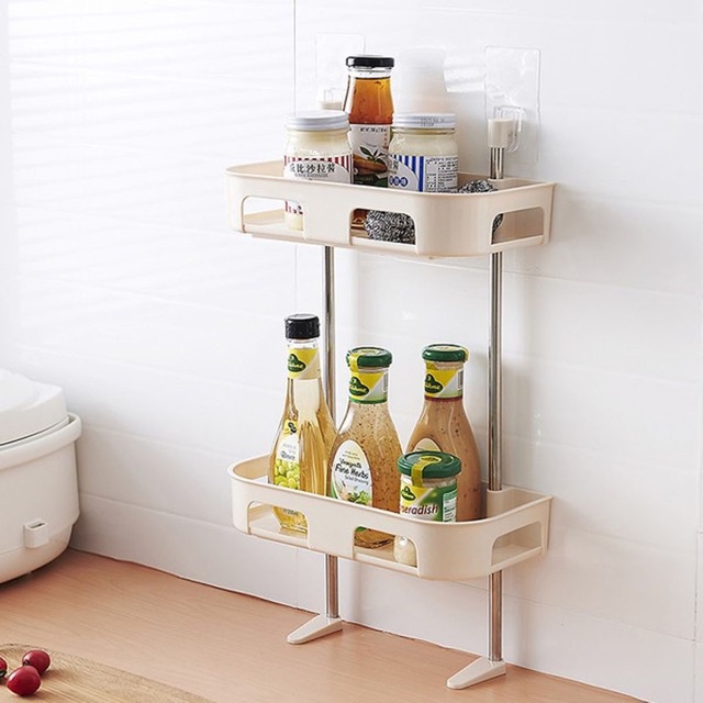 Kệ Gắn Tường Để Đồ Đa Năng Tabihome 2 TẦNG