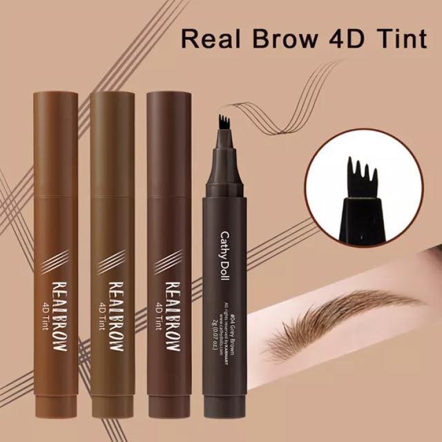 Bút vẽ chân mày Cathy Doll Real Brow 4D Tint 2G