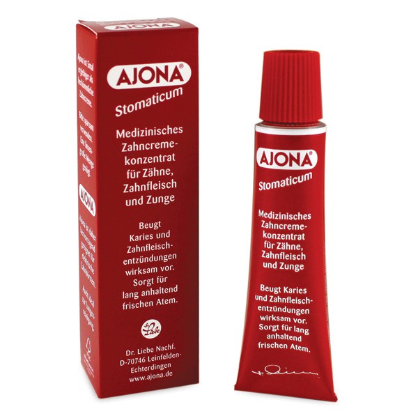Kem đánh răng Ajona 25ml nhập khẩu Đức loại bỏ cao răng, chống viêm lợi, hiệu quả gấp 5 lần loại thường