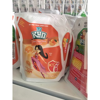 Thùng sữa LIF KUN socola lúa mạch/cam/dâu 24 túi 110ml