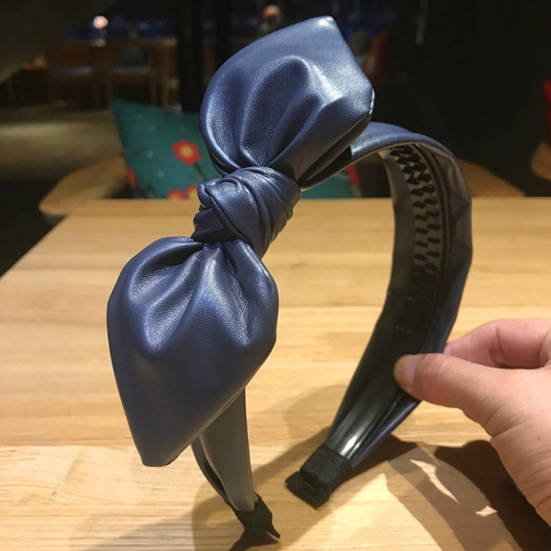 Băng Đô Tai Thỏ Bằng Da PU Hóa Trang Hàng Ngày Cho Bạn Gái