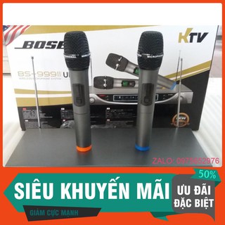 Mic không dây bs 999ii giá rẻ hàng loại 1