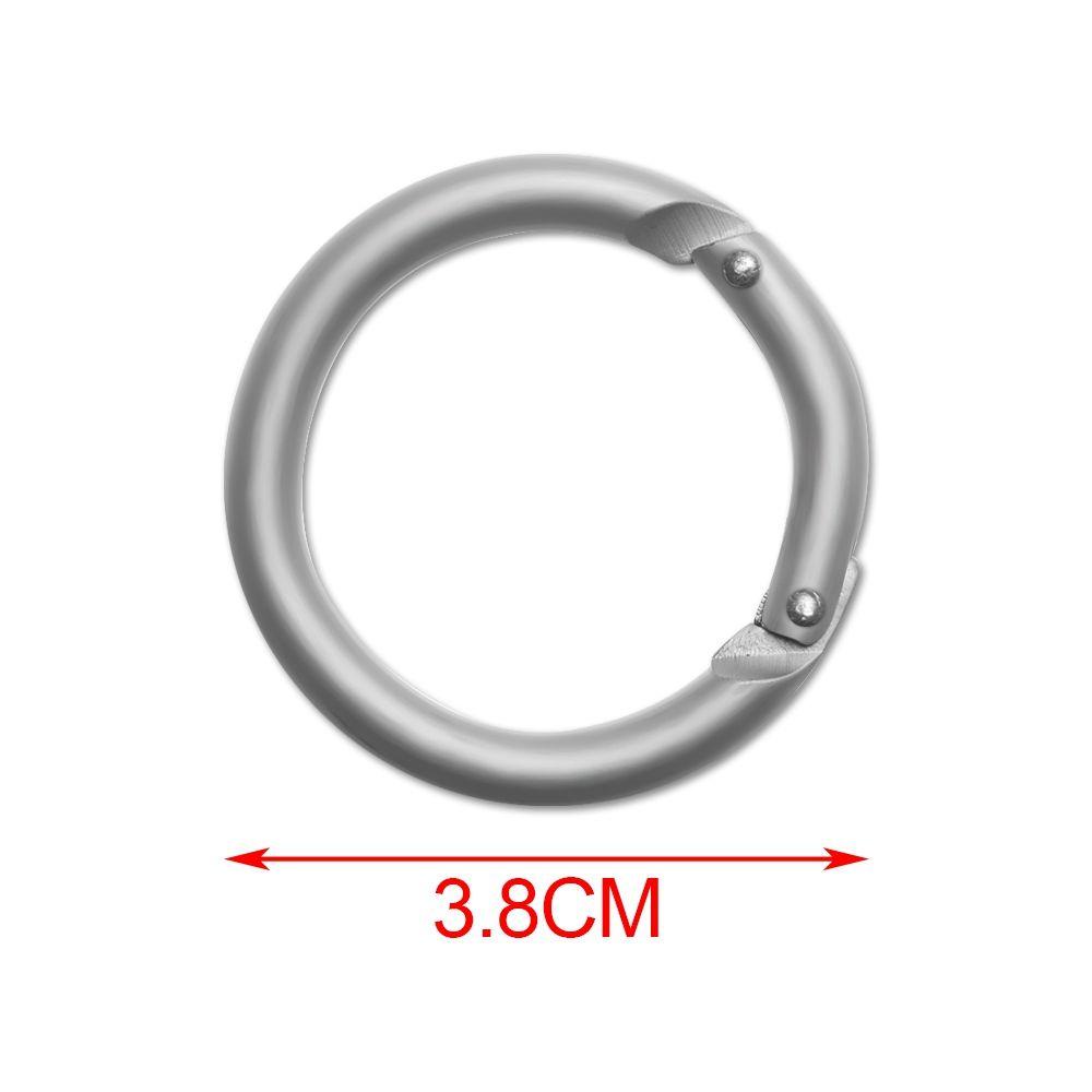 MAYSHOW Bộ 5 Khóa Lò Xo Tròn Đường Kính 3.8cm Cho Thắt Lưng Túi Xách