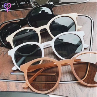 Kính mát kính râm gọng tròn đi biển unisex