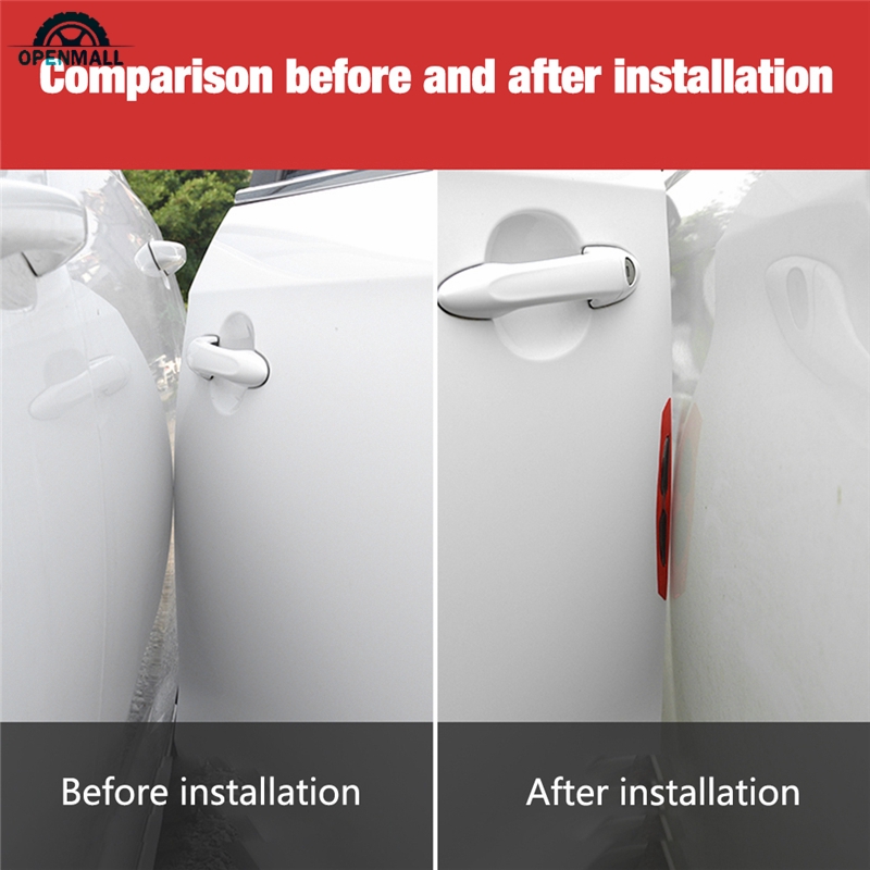 Set 6 miếng dán phản quang chống trầy chuyên dùng cho xe hơi / xe máy