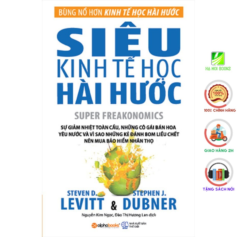Sách - Siêu kinh tế học hài hước - AlphaBooks