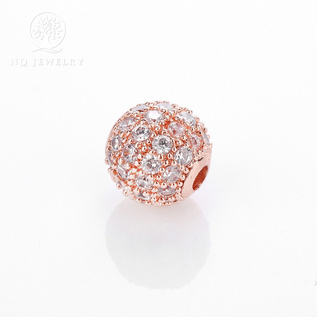 Charm hợp kim đính đá - NQ Jewelry