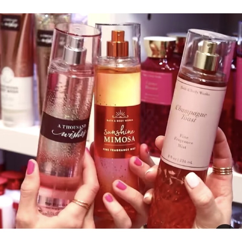 Sản phẩm xịt thơm toàn thân BBW