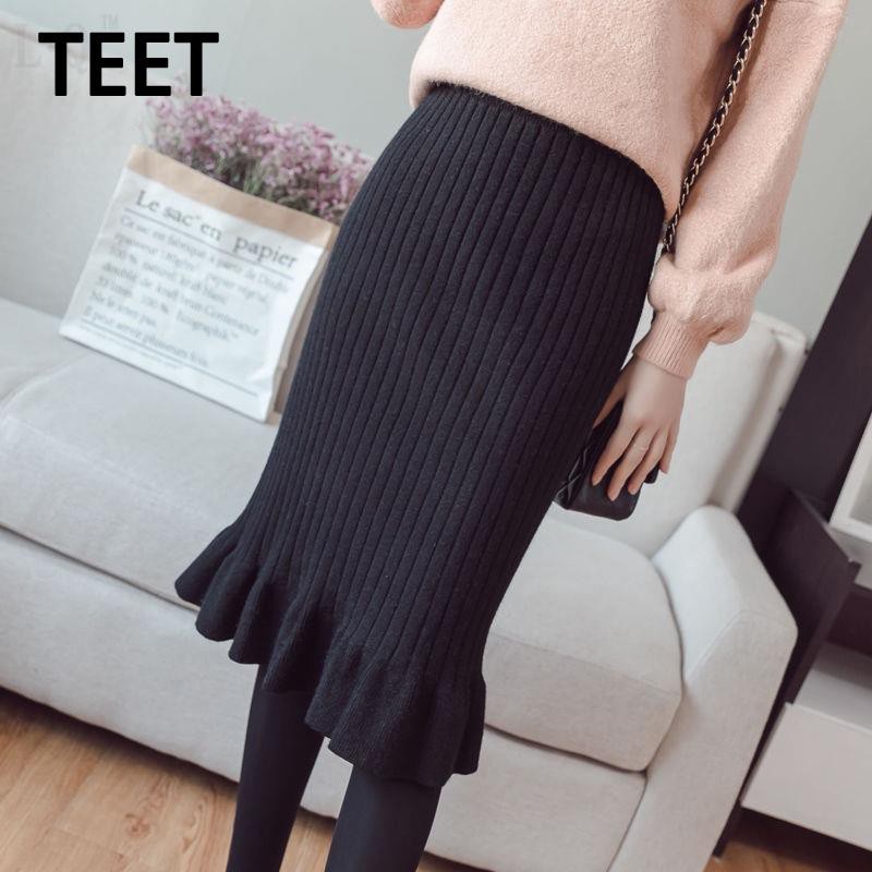 Chân Váy Len Đuôi Cá Lưng Cao Xinh Xắn Dành Cho Nữ | BigBuy360 - bigbuy360.vn