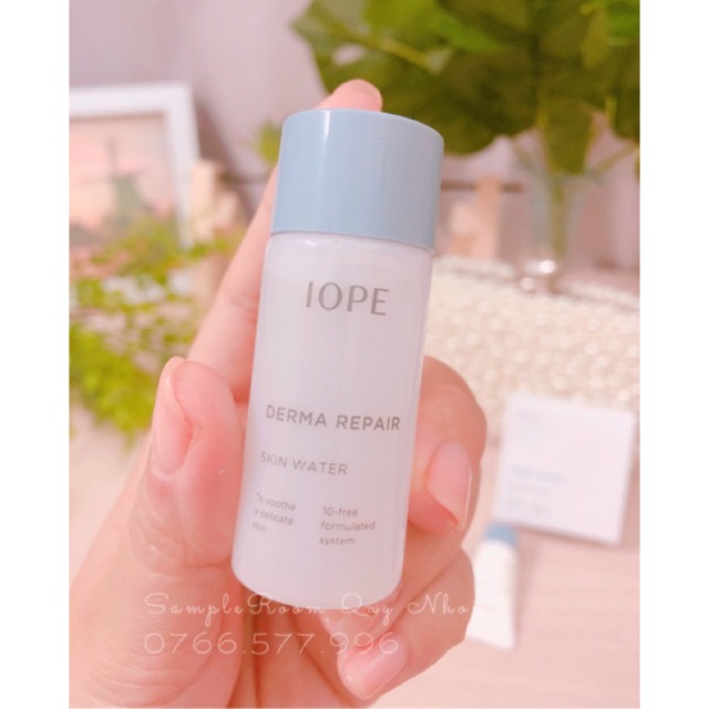 (Mini 15ml) Nước hoa hồng Iope Derma Repair Skin Water 15ml