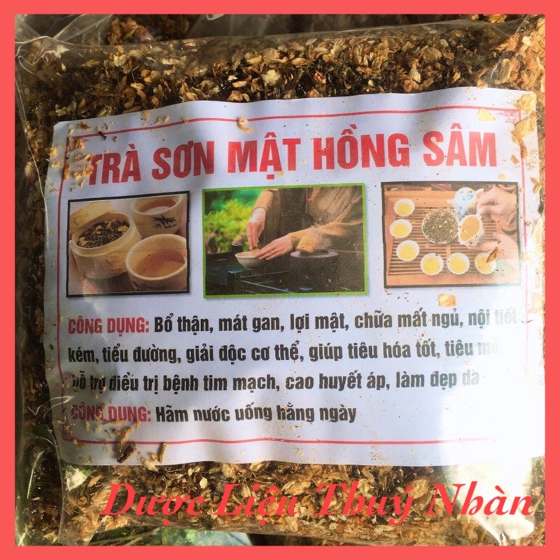 Trà sơn mật hồng sâm[FREESHIP], trà sơn mật hồng sâm sapa loại 1