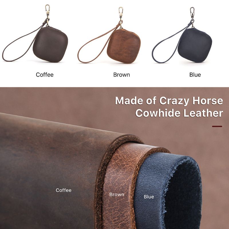 Bao Da Đựng Tai Nghe Bluetooth Không Dây Chống Trầy Xước Có Dây Đeo Cho Be-ats Powerbeats Pro