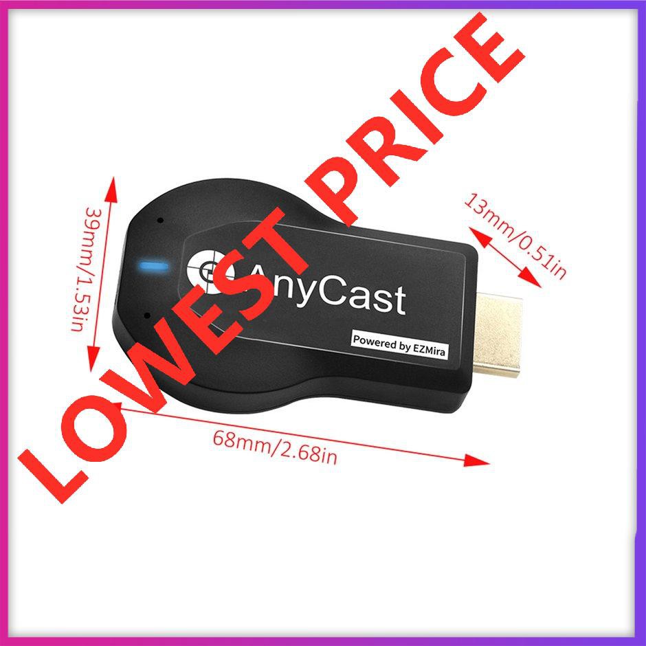 【giao hàng hôm nay>>>Smart Tv Hd Dongle Wireless Receiver Chromecast 2 Anycast For Mobile Tv