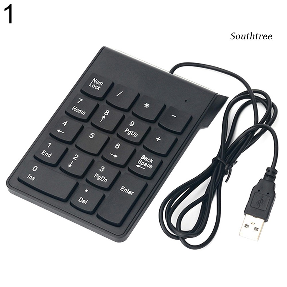 Bàn phím số không dây 18 phím trọng lượng 2.8g chất lượng cao cho máy tính
