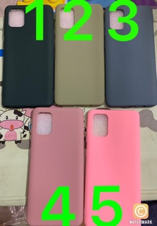 Ốp Samsung A71 dẻo màu thời trang