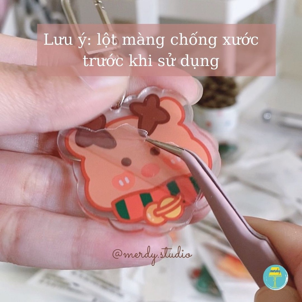 Keychain móc khoá cute chủ đề Noel, quà tặng Giáng Sinh