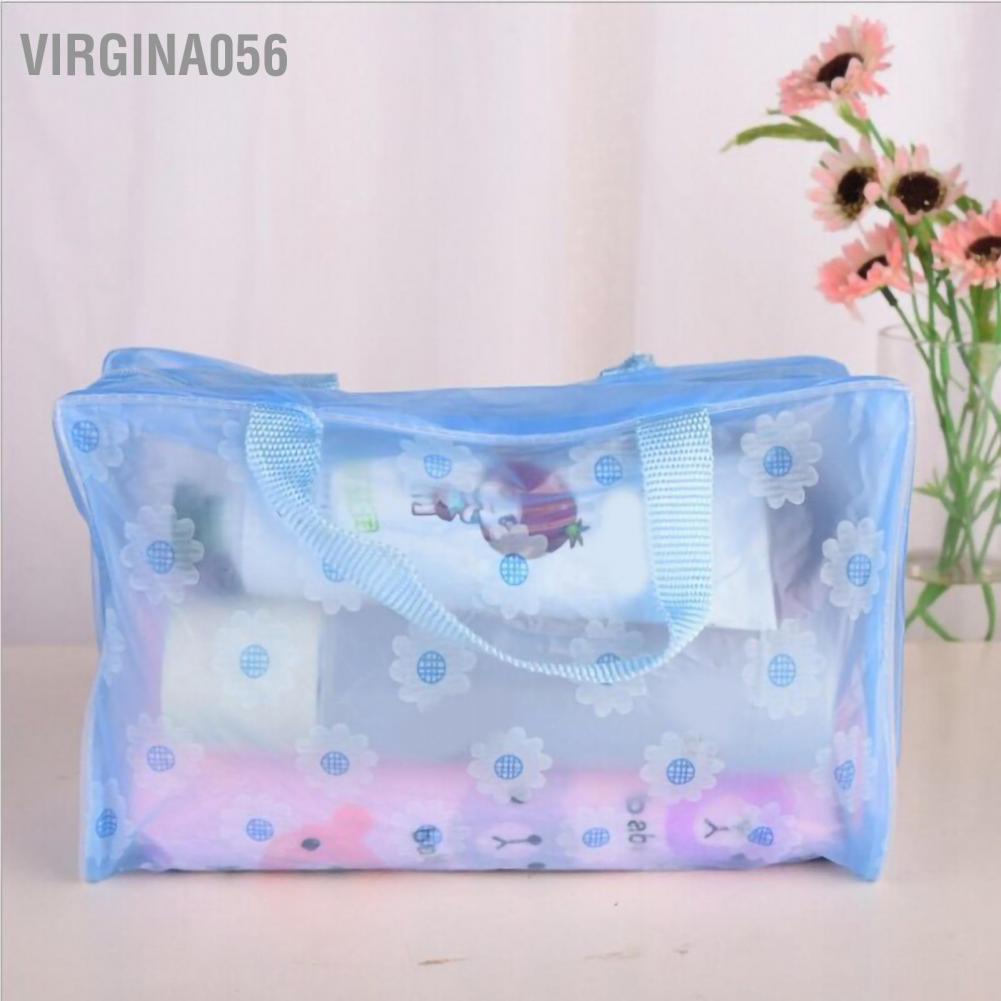 Hàng Hot Túi trang điểm du lịch PVC chống thấm mỹ phẩm Túi đựng đồ vệ sinh cho phòng tắm ngoài trời Hàng giao ngayVirgina056