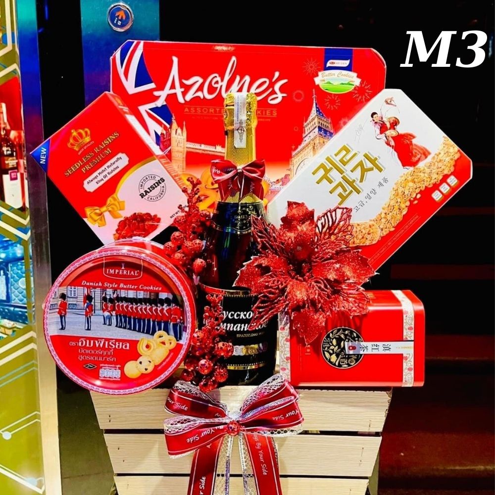 Giỏ Qùa Tết Hộp Qùa Tặng Đựng Bánh Kẹo Đẹp Giá Rẻ Biếu Tết Đơn Giản Sang Trọng Cao Cấp Cho Doanh Nghiệp 2022 | BigBuy360 - bigbuy360.vn