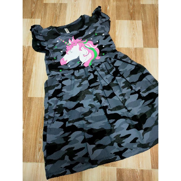 Đầm thun cotton cho bé gái size đại