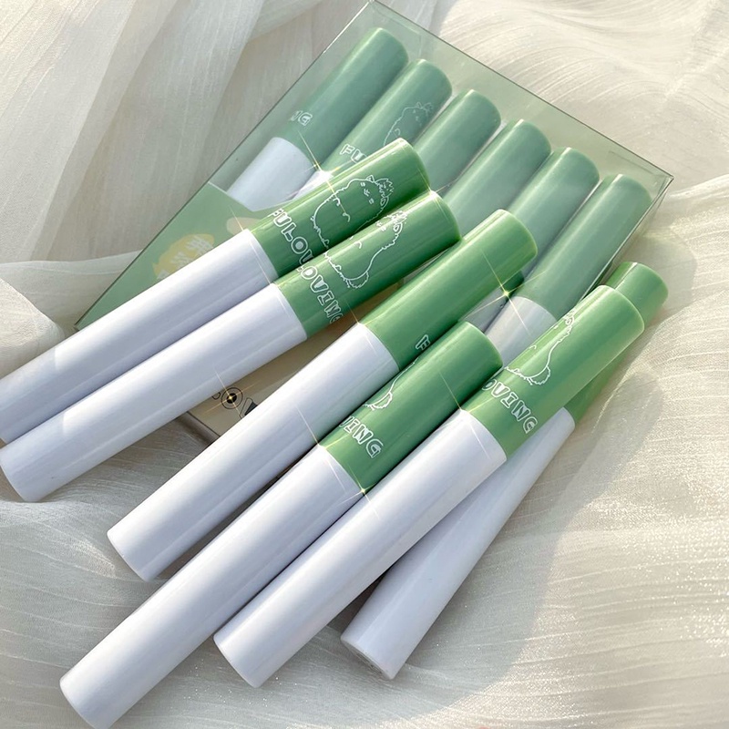 Bộ 6 thỏi son kem lì FuLoving mịn như nhung vỏ in hình lạc đà dễ thương