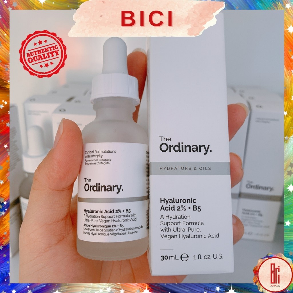 Serum Cấp Nước Và Phục Hồi Da The Ordinary Hyaluronic Acid 2% + B5 30ml